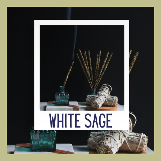 Artisan Hand-Rolled Incense Sticks - White Sage