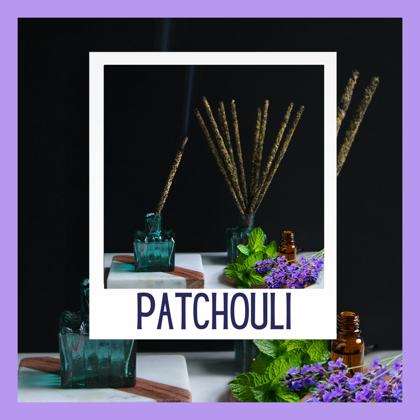 Artisan Hand-Rolled Incense Sticks - Patchouli